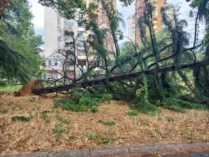 ЈАКО НЕВРЕМЕ ПОГОДИЛО СКОПЉЕ